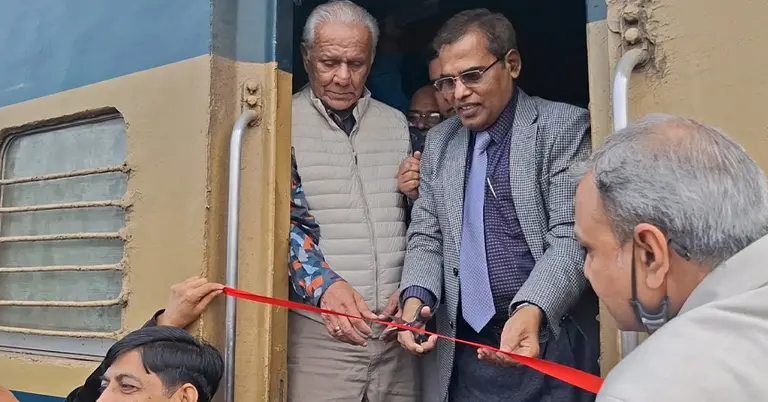 টাঙ্গাইলের সোনালিয়া করটিয়া স্টেশন উদ্বোধন